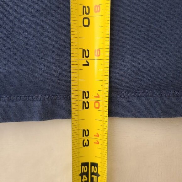 Life Is Good Womens Navy Blue V-Neck T-Shirt With Patriotic Daisy Graphic Small - Picture 6 of 8